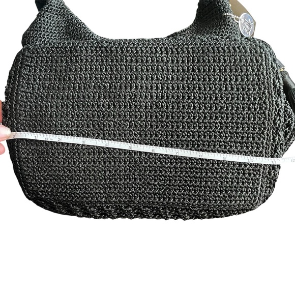 The Sak Oceana McClaren Recycled Black Tote w/detachable wristlet,NWT/Br… - Picture 11 of 11